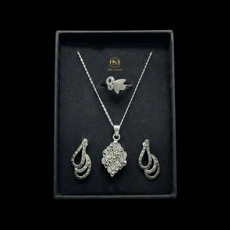Pure Silver Jewelry Sets